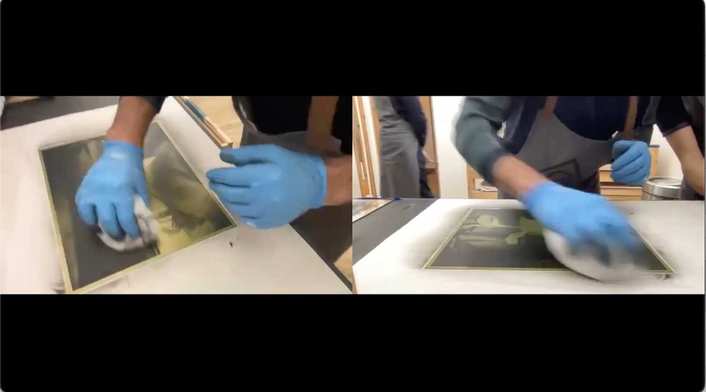 A Recorded Live Zoom Session: Direct to Plate Photopolymer Photogravure