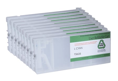 Refillable Cartridge Kit with Reset Chips - 4880 - Set 9