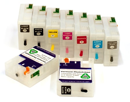 Refillable Cartridge Kit - Epson 3800 - without syringes