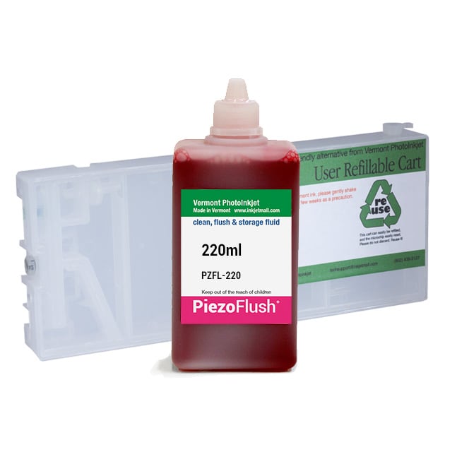 [PZFK-4000-220-PK] Single PiezoFlush® cartridge combo, Epson 4000 7600 9600 printers PK position